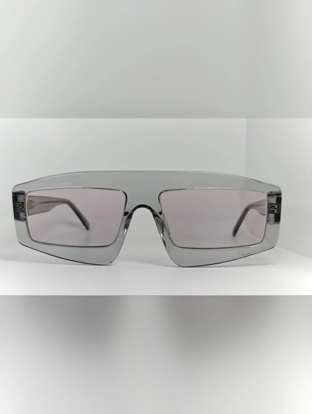 Hanna. Sleek Smoke Color Frame. Unique. 1980s Frame.